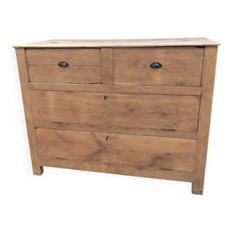 Meuble métier / Farinière / Meuble de rangement chêne massif