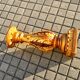 Decorative plaster column - gold lamp base - Creation JP France