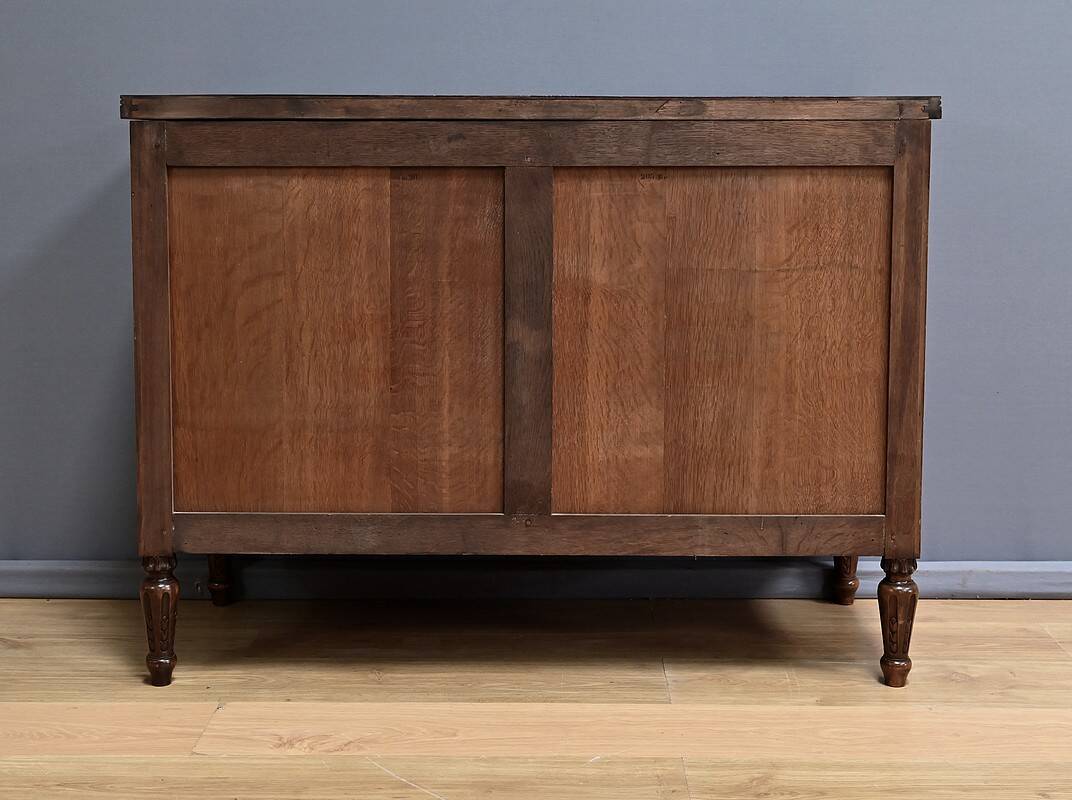 Walnut chest of drawers, Louis XVI style – Mid-20th century