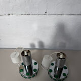 Metal and glass suspension Raak