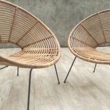 Pair of armchairs in the 1950