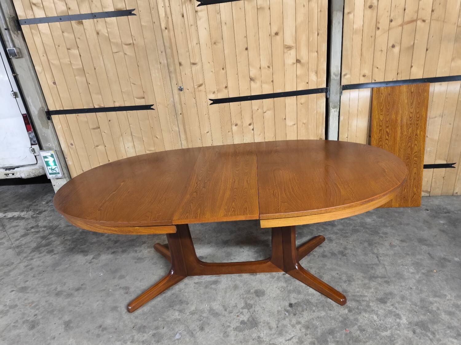 Vintage Baumann oval table