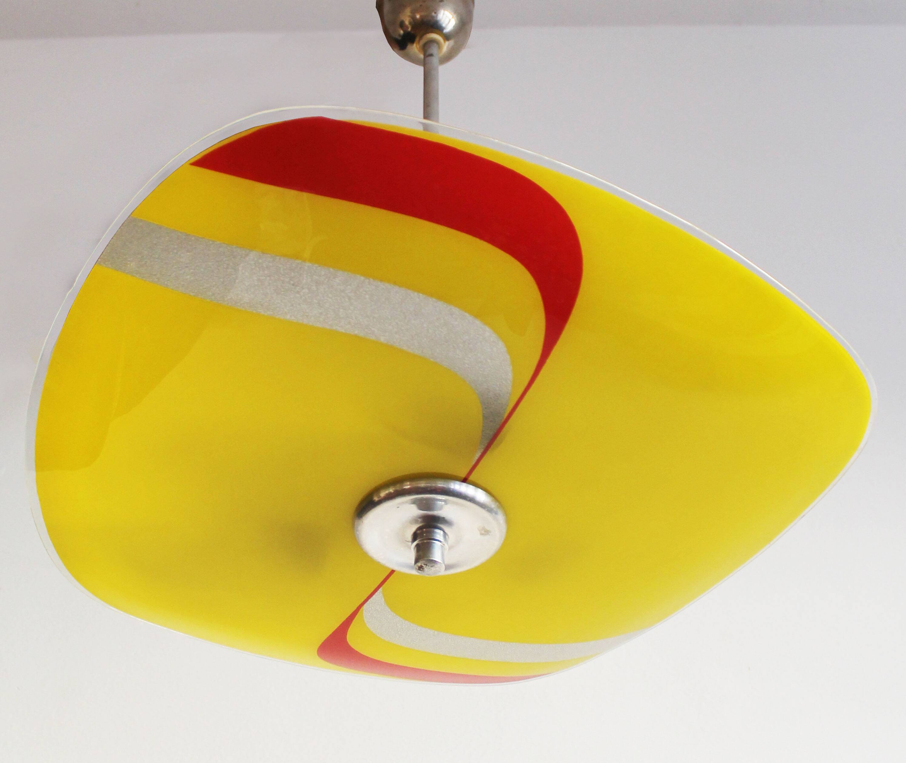 1960s Mid Century Modern Ceiling Light