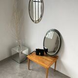 1950s oak luggage rack
