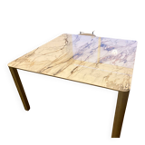 Square marble table