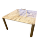 Square marble table