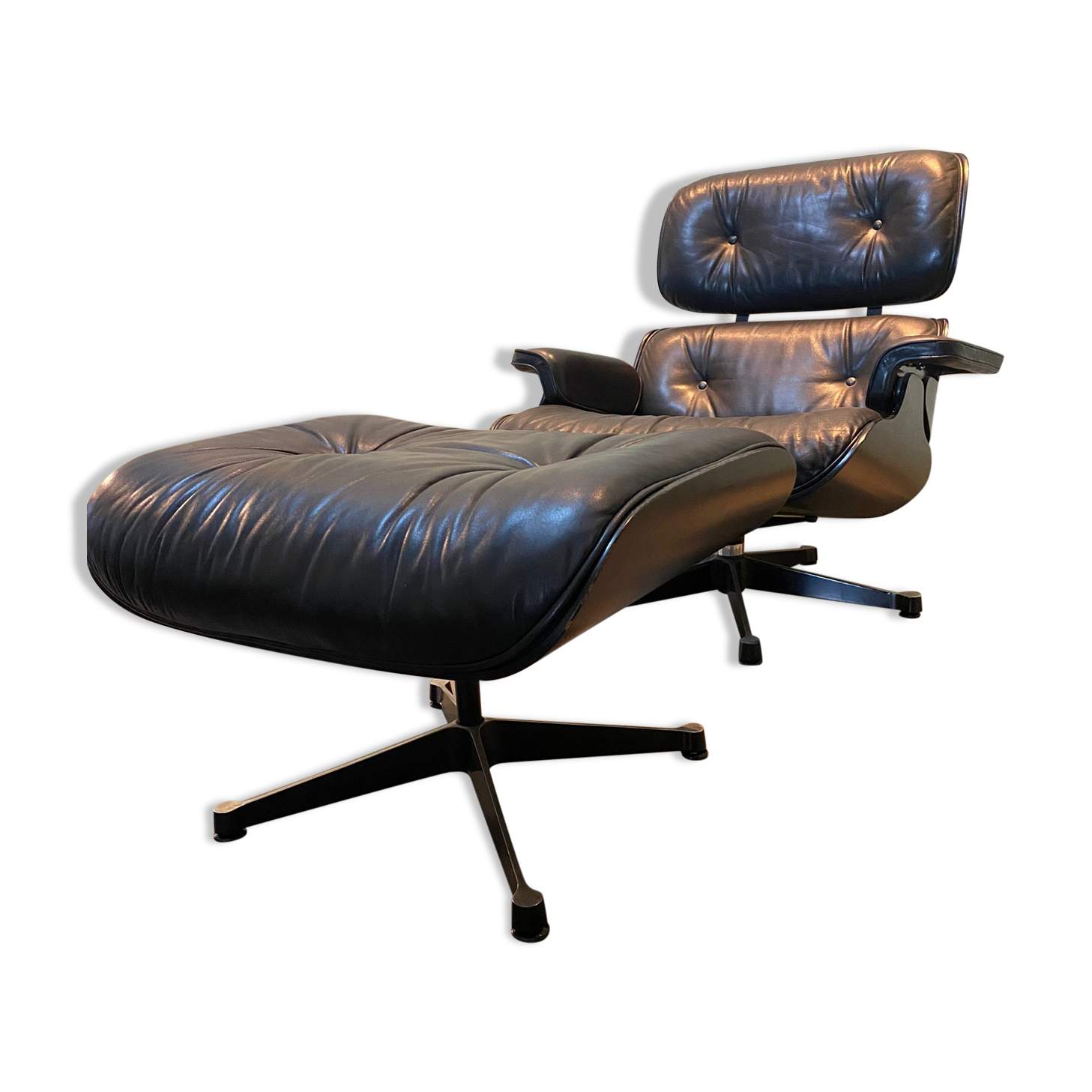 Fauteuil Lounge Chair & Ottoman de Charles Eames