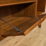 Bureau indépendant en teck modèle 75 de Omann Jun, Danemark, années 1950.