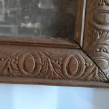 Old carved solid wood frame dp022100f211