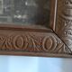 Cadre en bois massif sculpté vitré dp022100f211 ancien