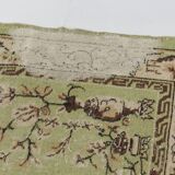 Green Oushak Turkish Carpet sku 861