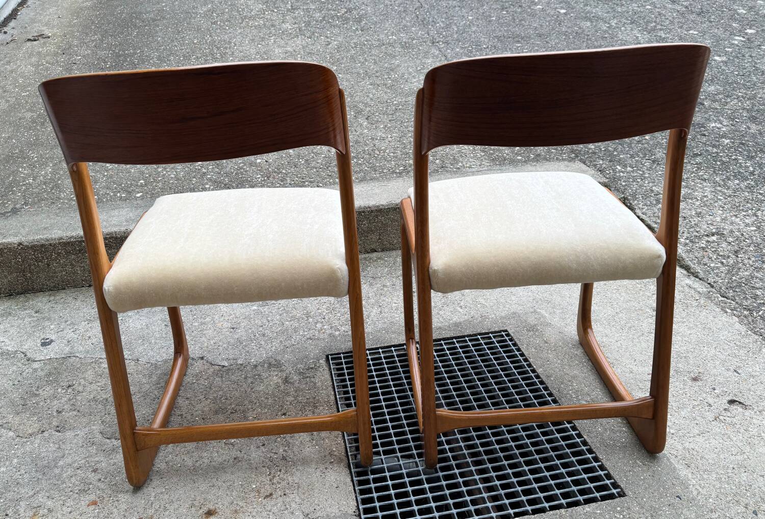 4 Baumann Sleigh Chairs