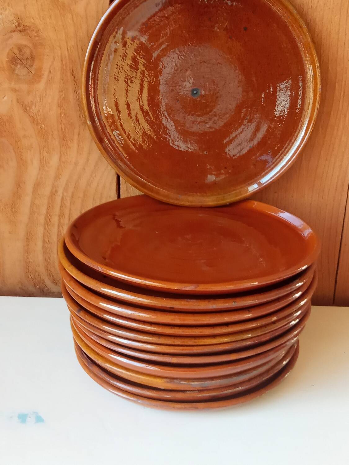 Twelve ceramic plates from Vallauris, Foucard Jourdan