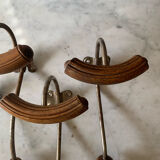 Set of 4 double hooks