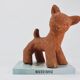 Walter Bosse Large Ceramic Sculpture of Baby Deer, Austria, 1920s