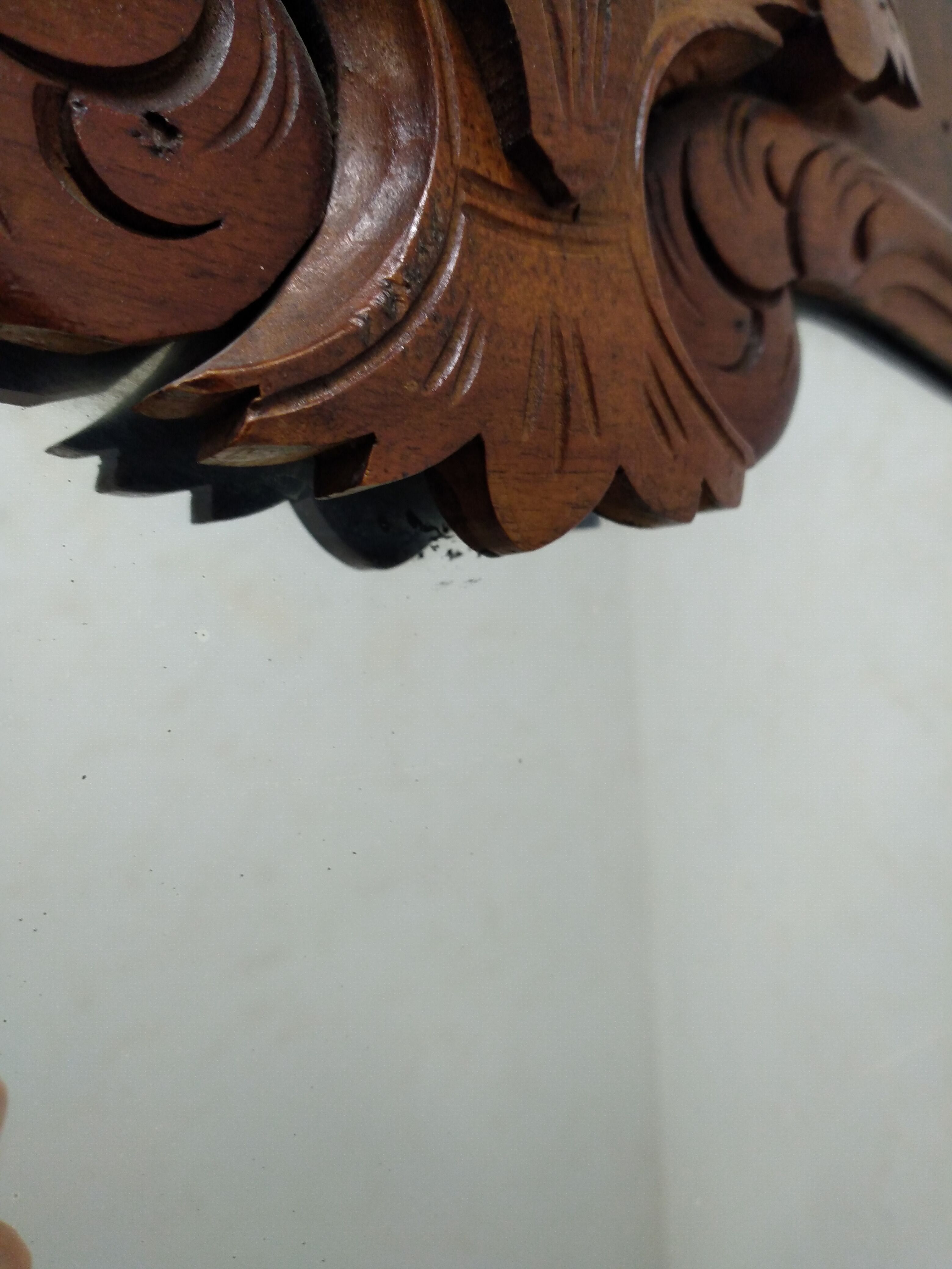 Old bonnet door - mirror