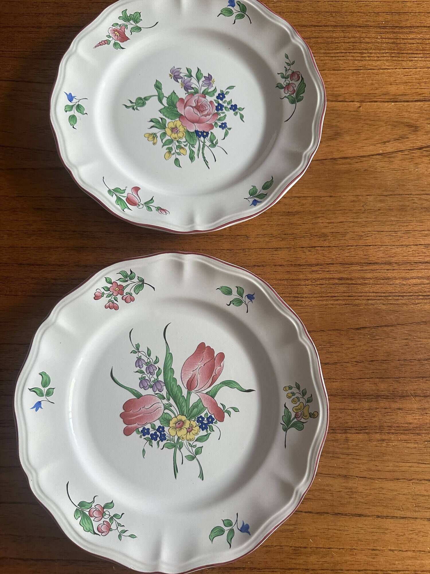 Face to face in Lunéville earthenware