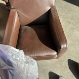 fauteuils Imprimatur Max Alto cuir marron
