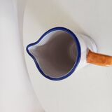 Vintage 60s hand painted pitcher Talavera Spain