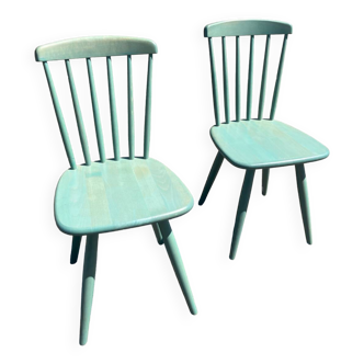 Lot de deux Chaises Bistrot