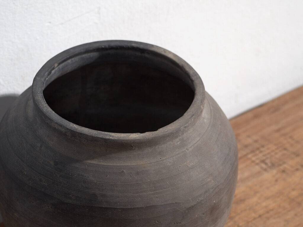 Small grey antique vase (c.1900) #1