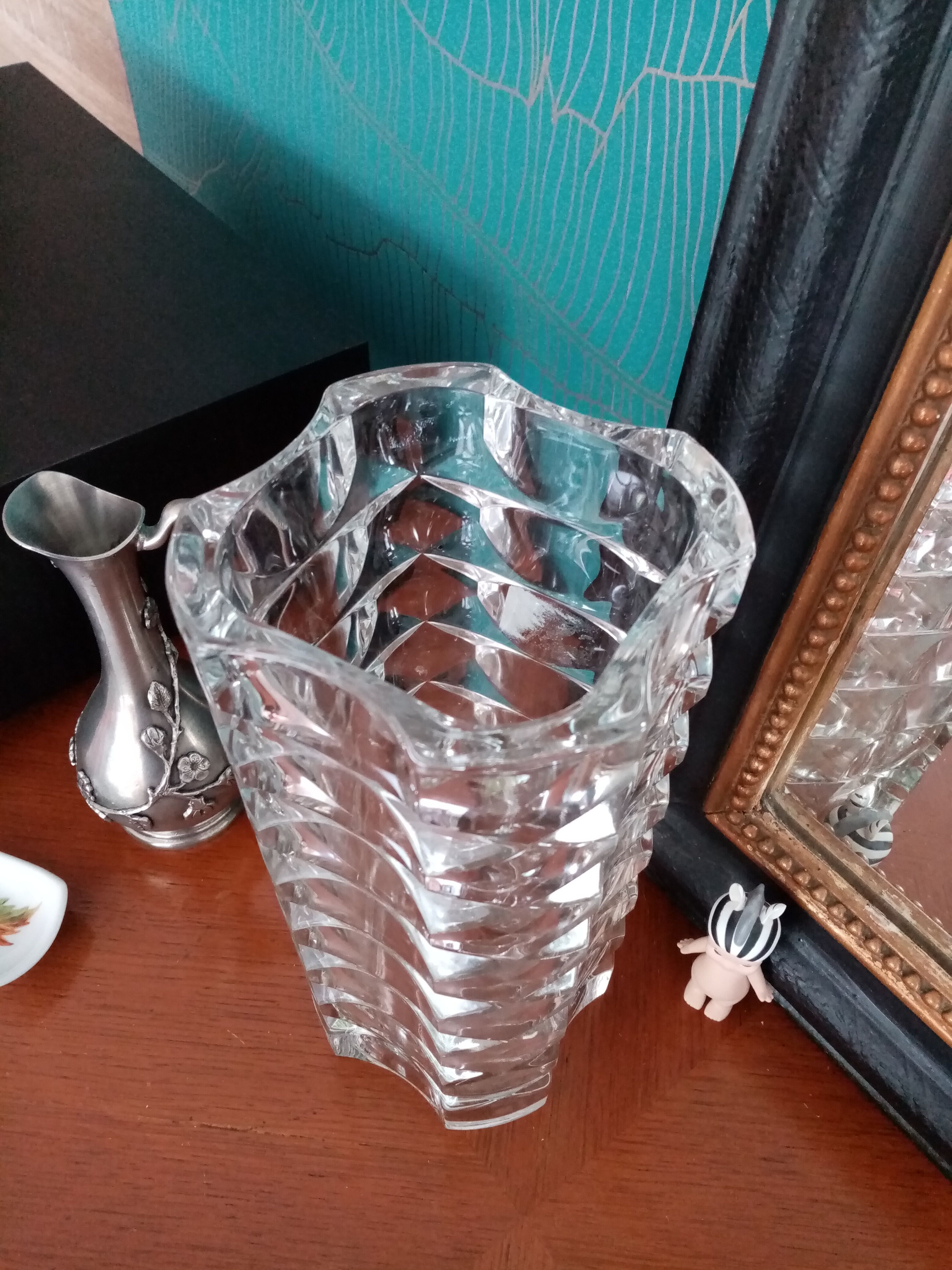 Art Deco glass vase