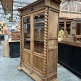 Late 19th century oak library