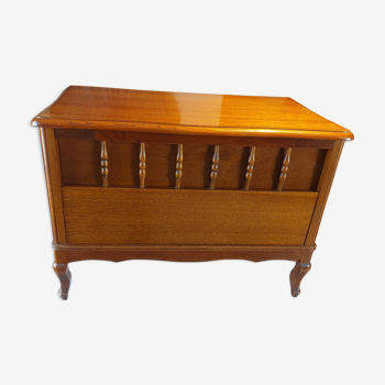 Coffret en bois vintage années 80