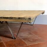 Industrial coffee table