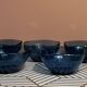 Set of 5 blue bowls VERECO