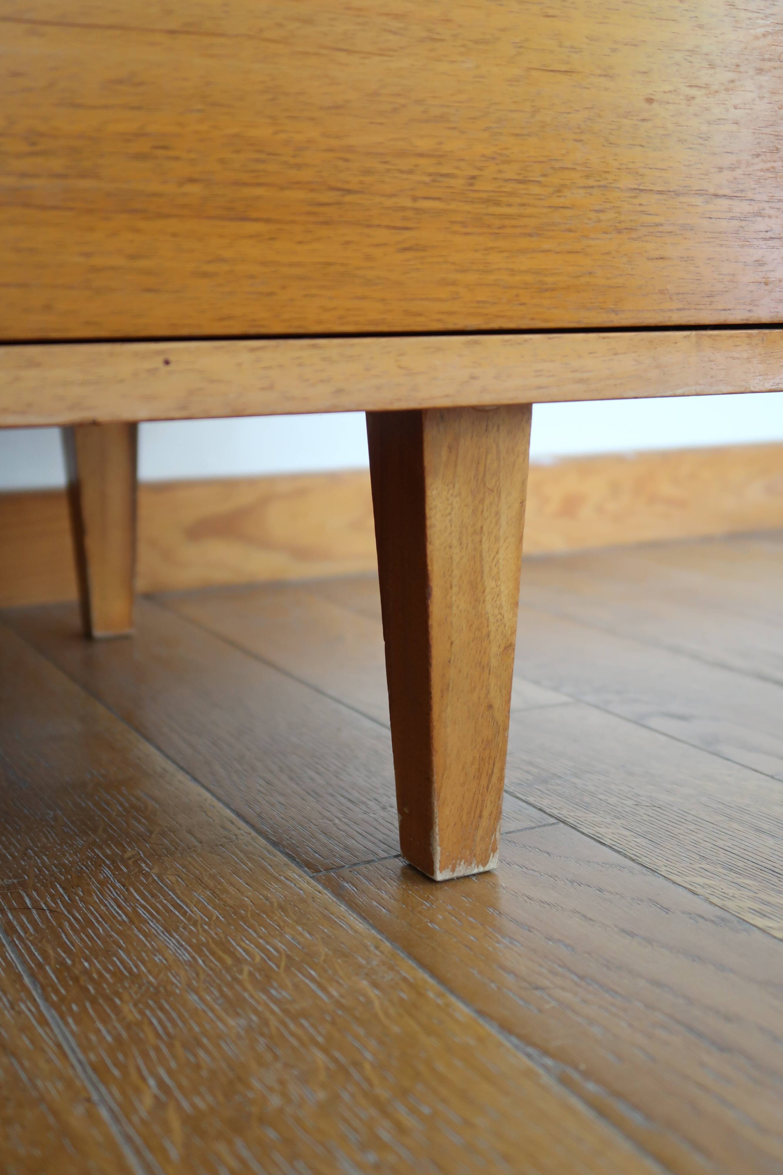 Scandinavian low chest of drawers