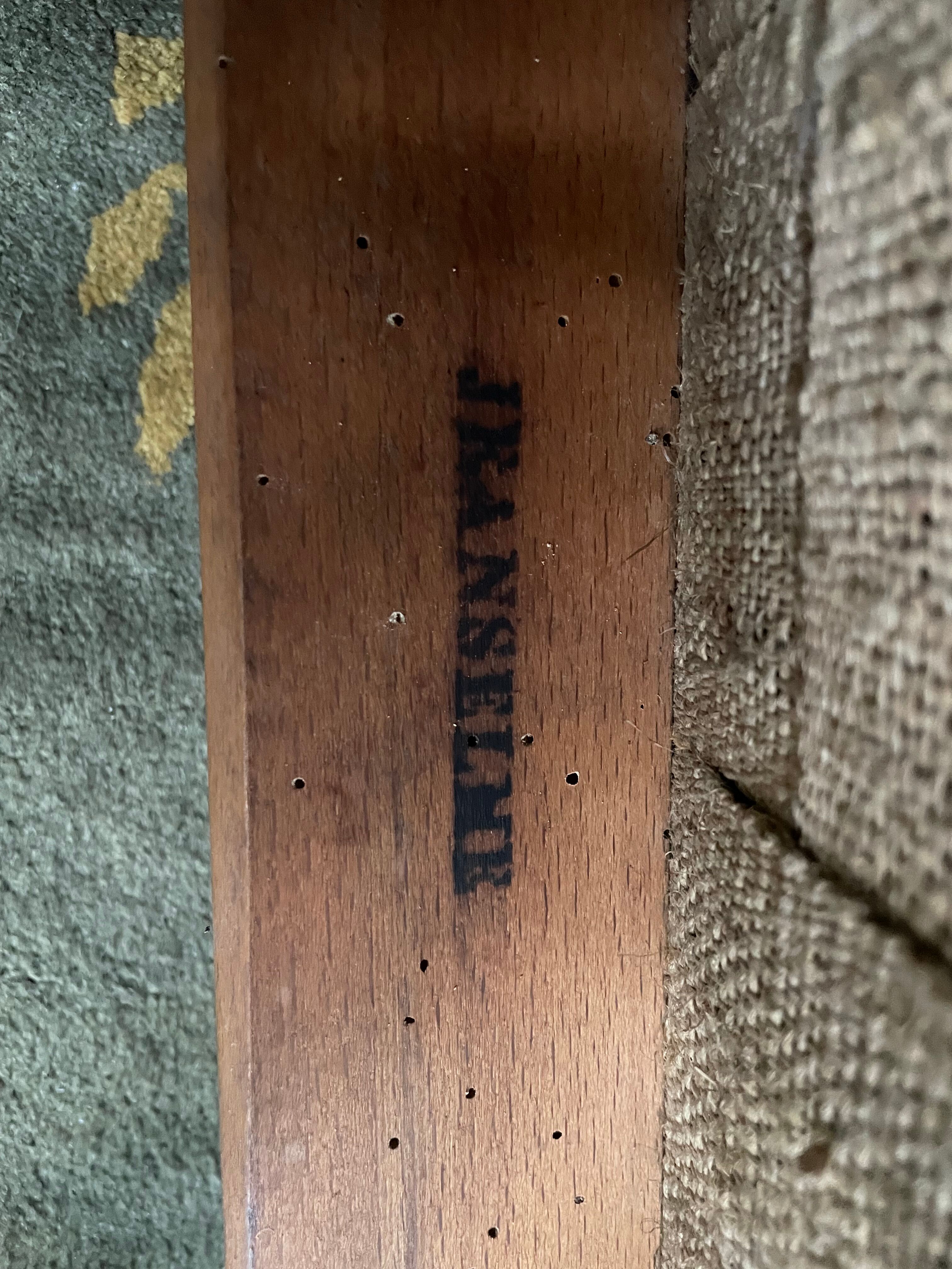 Fauteuil voltaire estampillé J. Ranselme