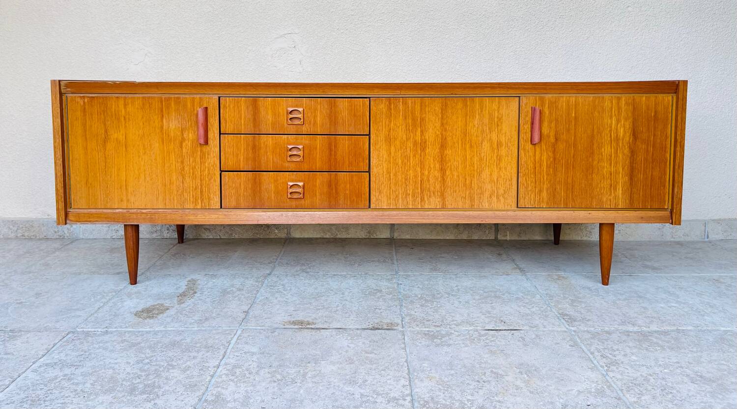 Scandinavian teak sideboard