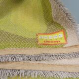 Pair of vintage Desso rugs from the 70s – moss green & beige