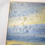 Painting on canvas - Motif Torshavn - Zakarias Heinesen - Signed - 2021