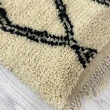 Handmade wool Berber rug 250 X 120 CM