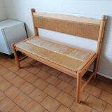 Straw Chest Bench