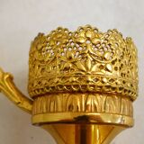 Swan neck soliflore vase in Empire style