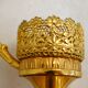 Swan neck soliflore vase in Empire style