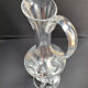 Carafe broc ewer (1) - Art Nouveau - Blown and cut crystal