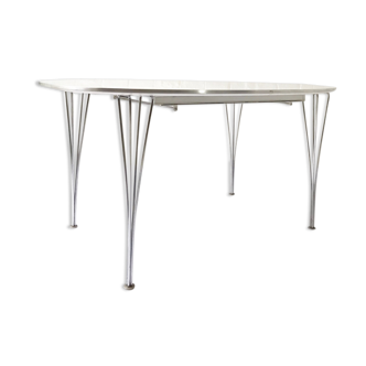 Table à rallonge "super ellipse'' de Piet Hein de Fritz Hansen