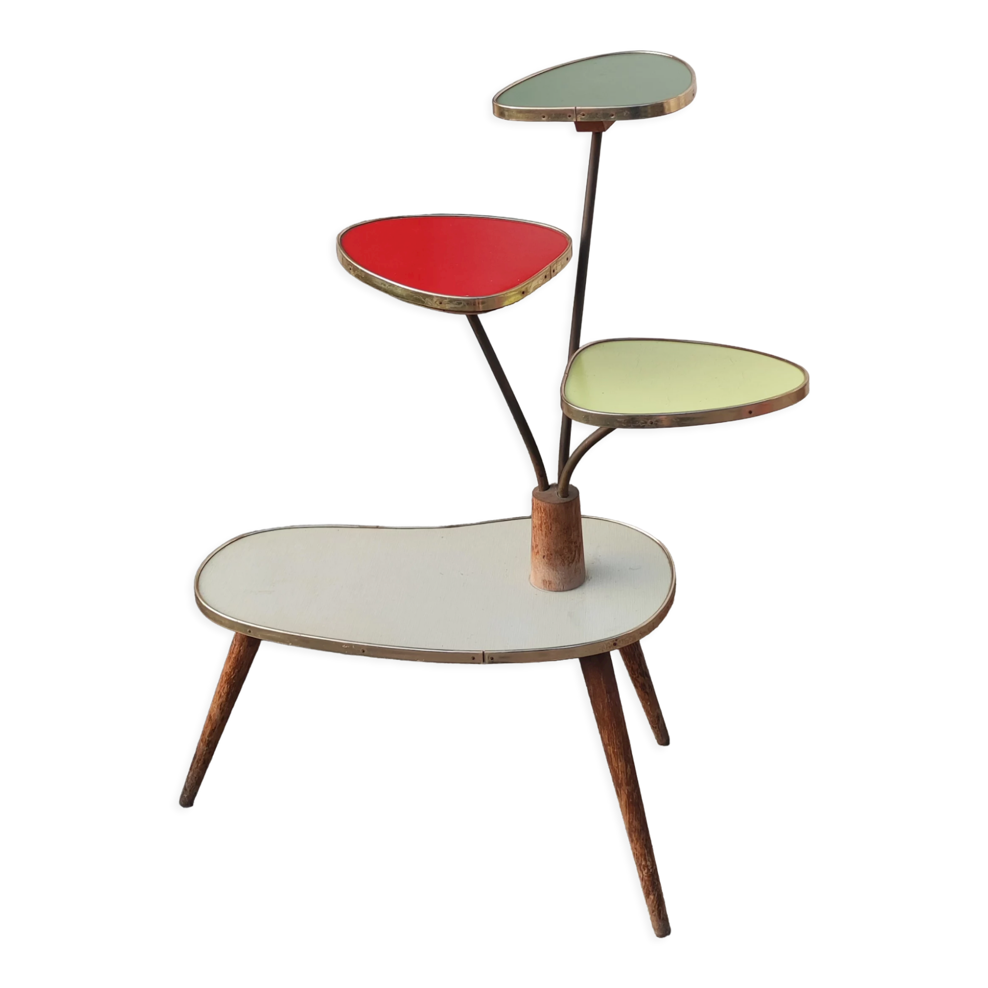 1950s tripod plant holder
