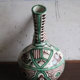 Glazed terracotta gargoulette signed punter