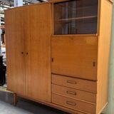 Light wood secretary cabinet 60/70