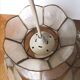 Suspension vintage en laiton et nacre