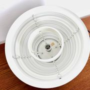 Chromed 1970s Pendant Lamp by Kazuo Motozawa for Staff