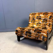Fauteuil brutaliste des années 70, années 1970