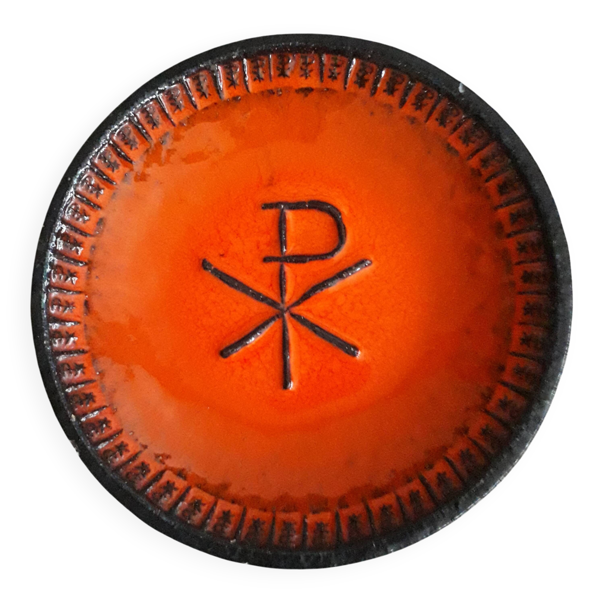 Decorative vintage plate