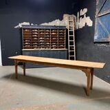 Cherry farmhouse table