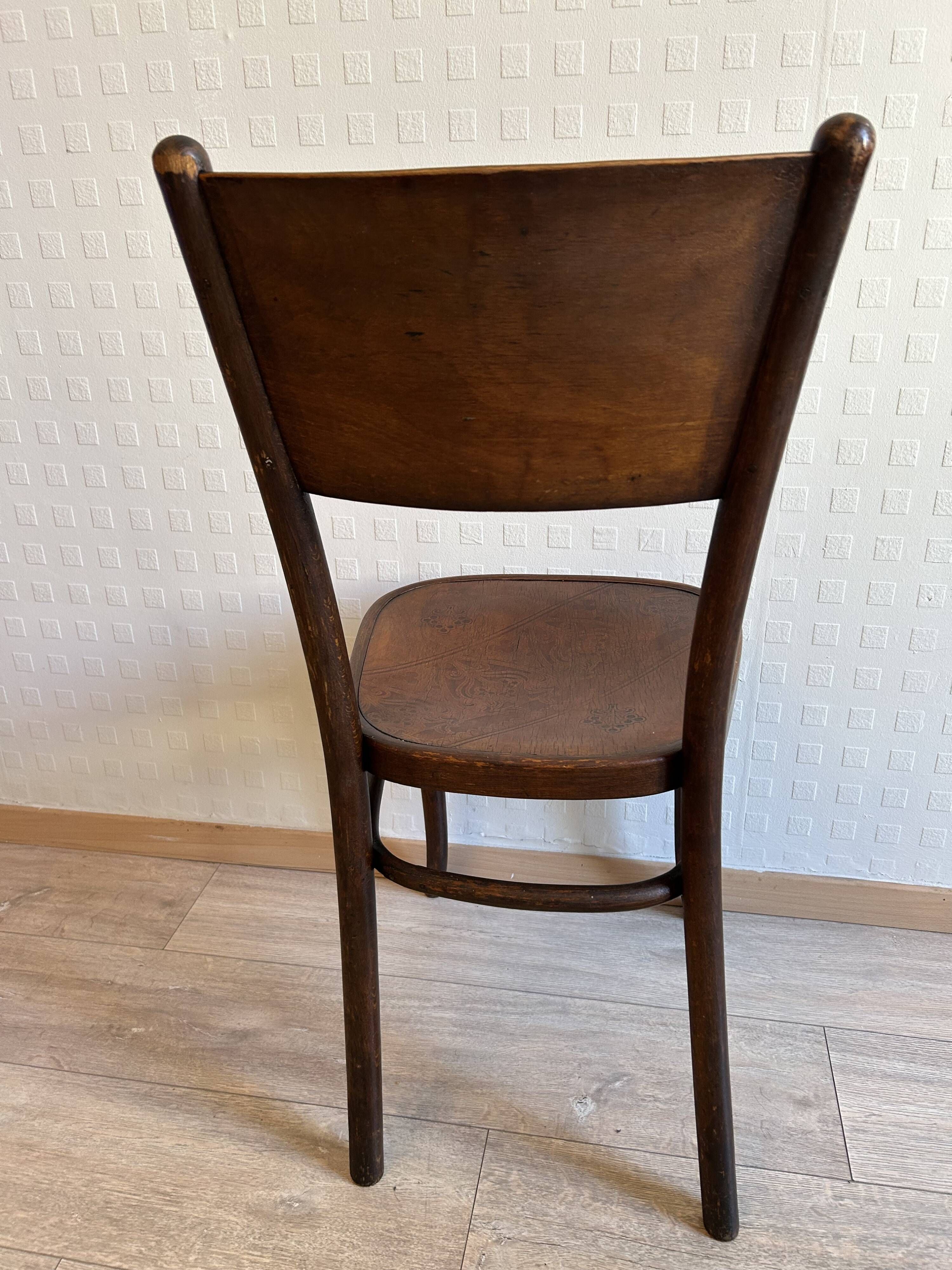 4 antique chairs by Jacob & Josef Kohn – Vienna – Art Nouveau period
